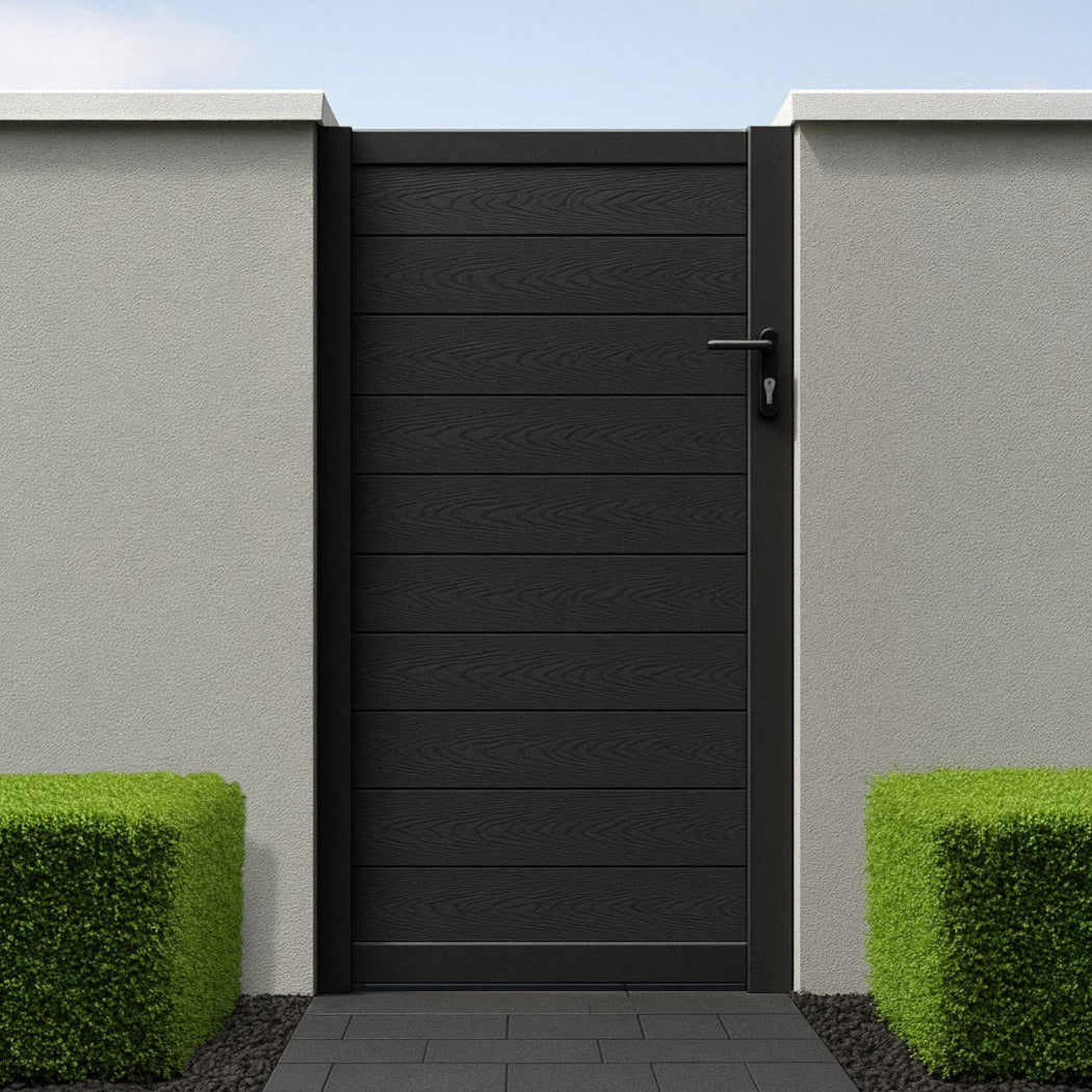 Grain Effect Traditional Pedestrian Gate