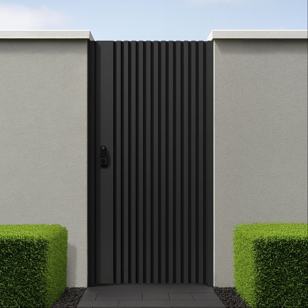 Aluminium Linea Pedestrian Gate