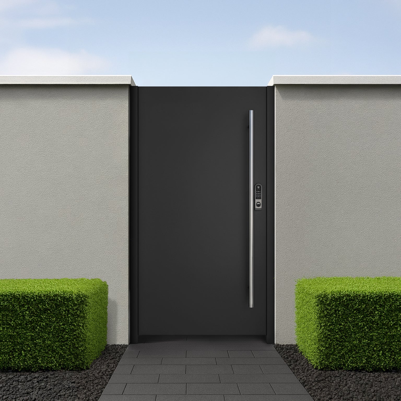 Aluminium Linea Pedestrian Gate