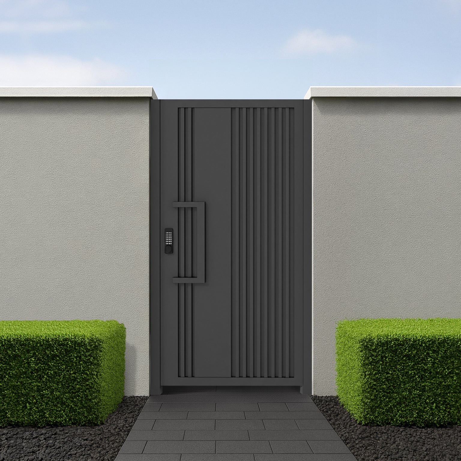 Aluminium Inky Pedestrian Gate