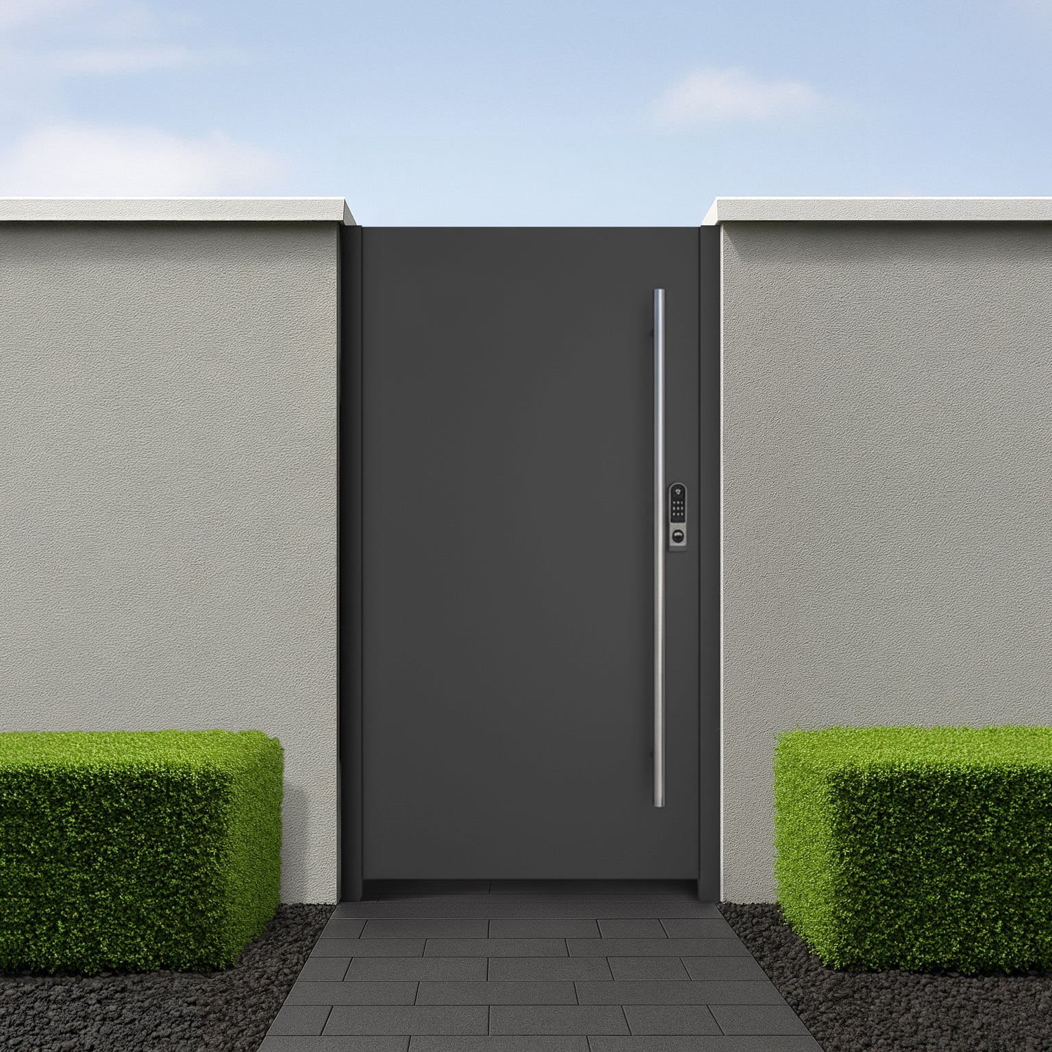 Aluminium Linea Pedestrian Gate