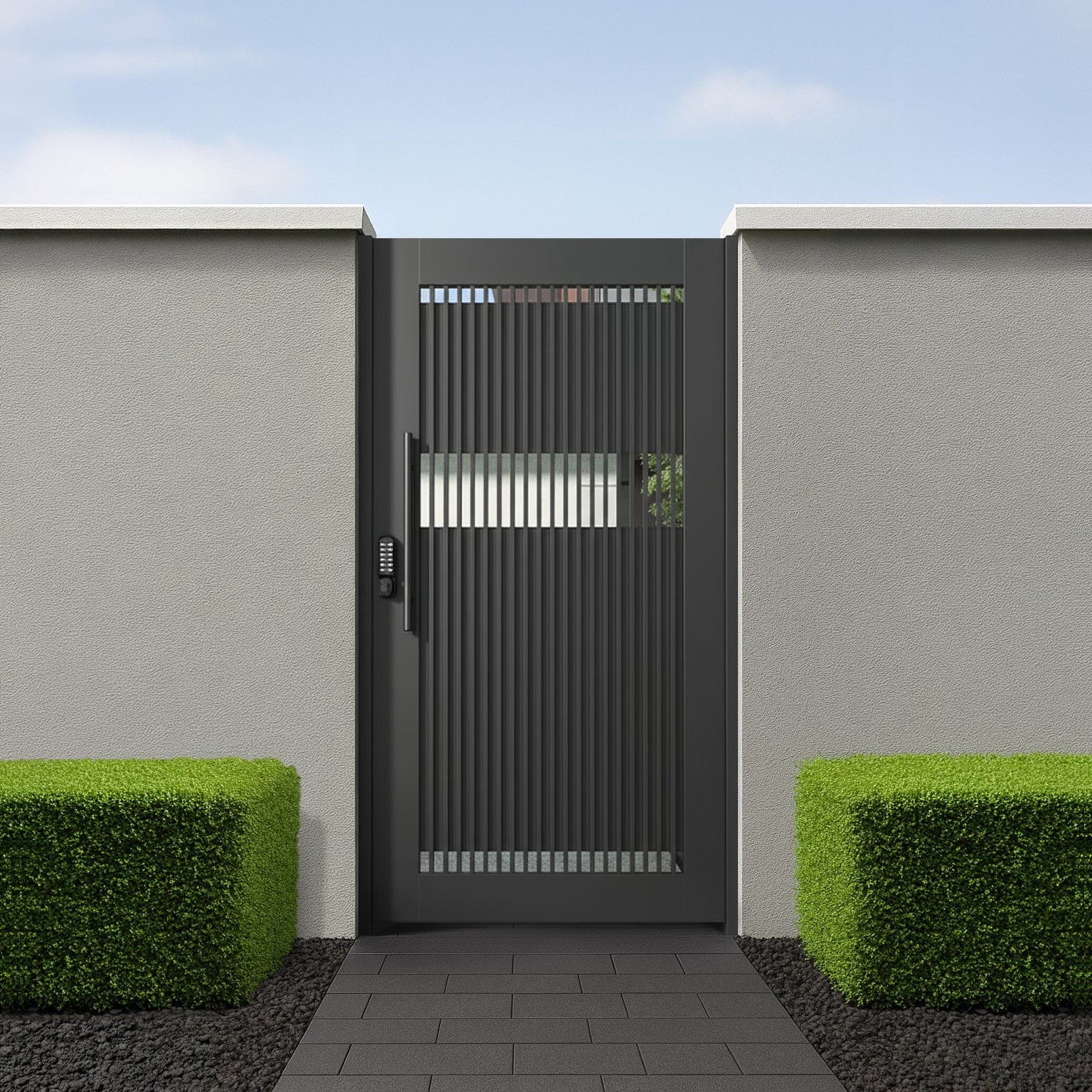 Aluminium Axis Pedestrian Gate