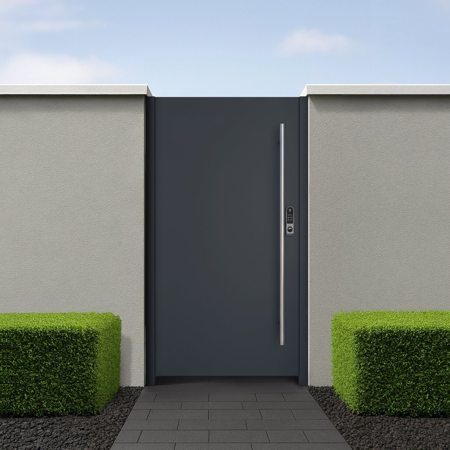 Aluminium Linea Pedestrian Gate