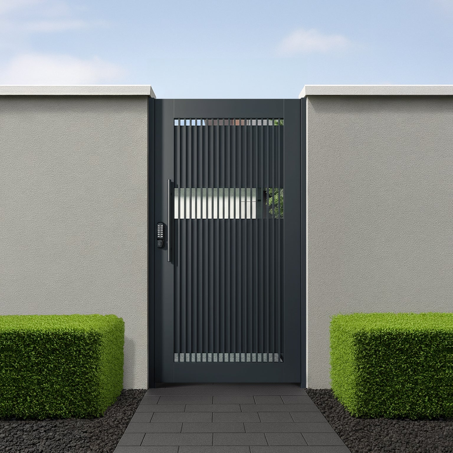 Aluminium Axis Pedestrian Gate