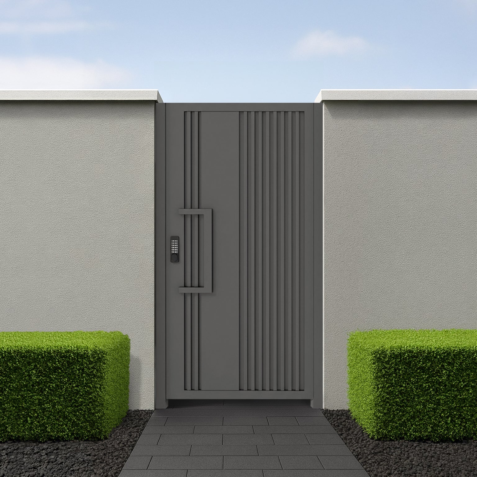 Aluminium Inky Pedestrian Gate