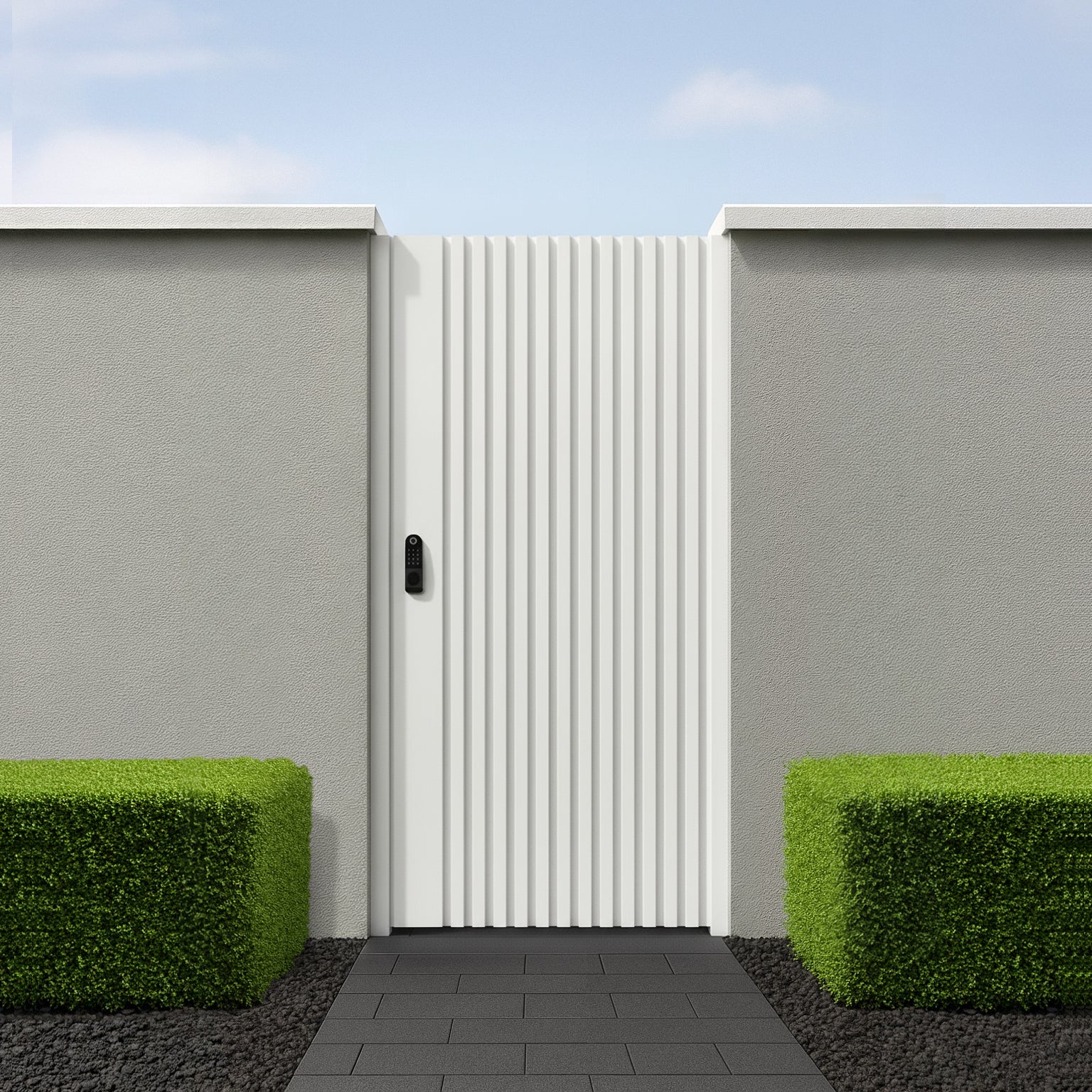 Aluminium Linea Pedestrian Gate