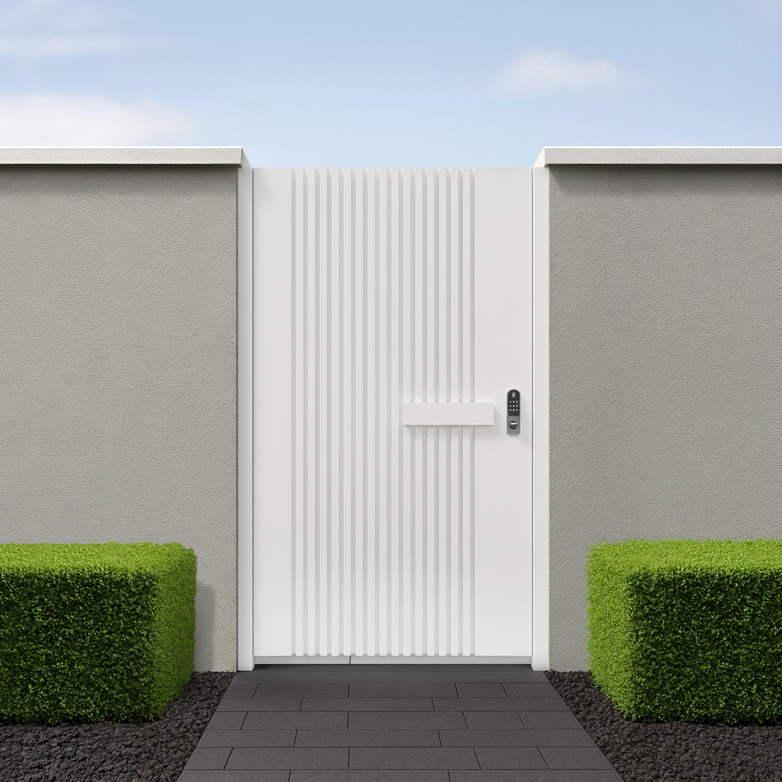 Aluminium Linea Pedestrian Gate