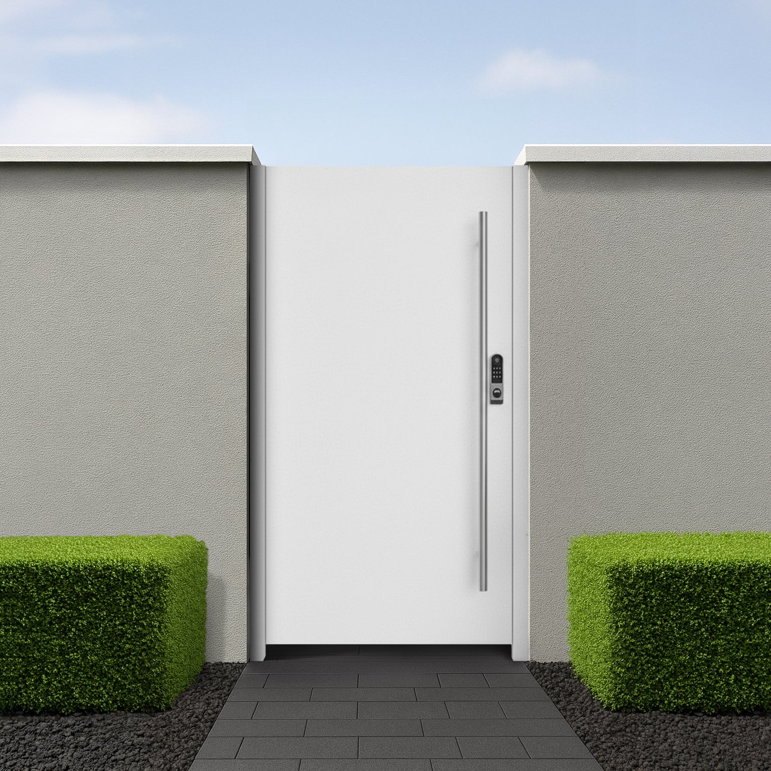 Aluminium Linea Pedestrian Gate