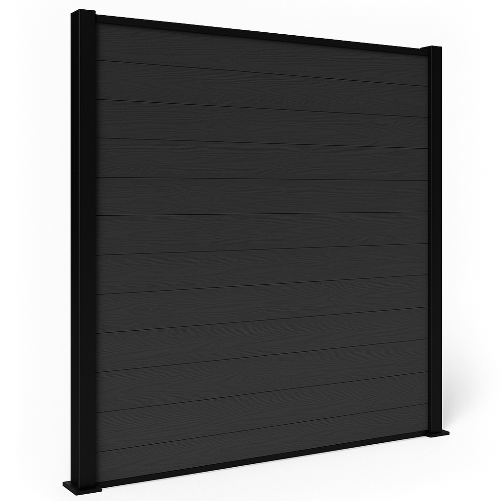 Traditional Grain Effect Composite Fencing