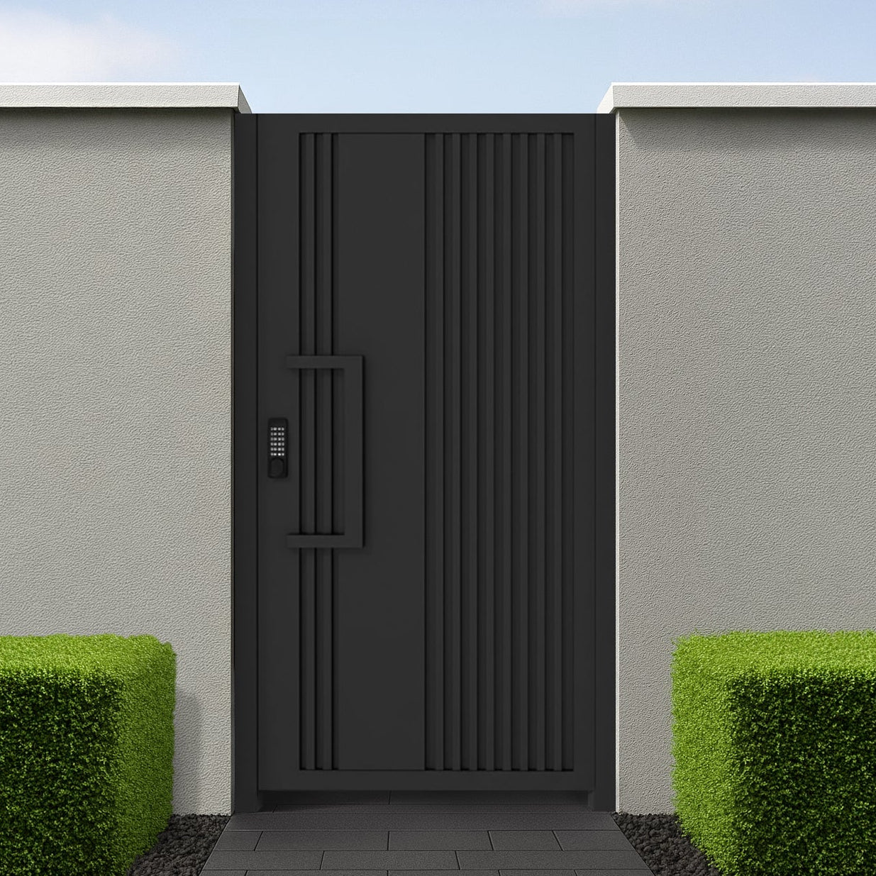 Aluminium Inky Pedestrian Gate