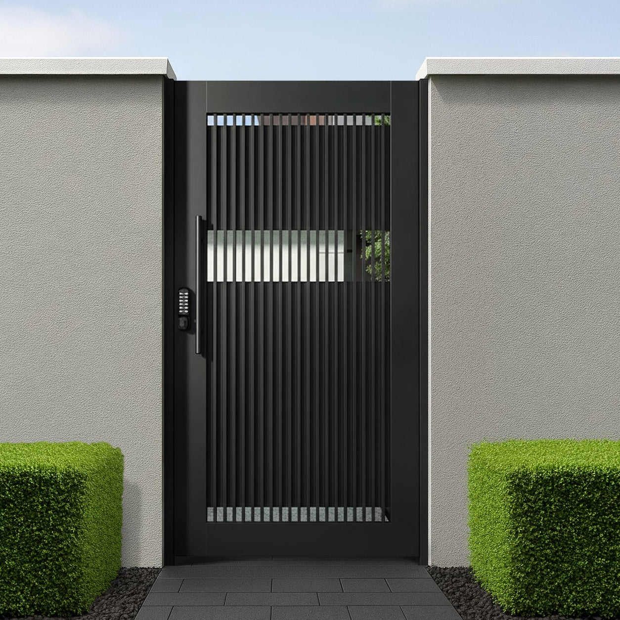 Aluminium Axis Pedestrian Gate