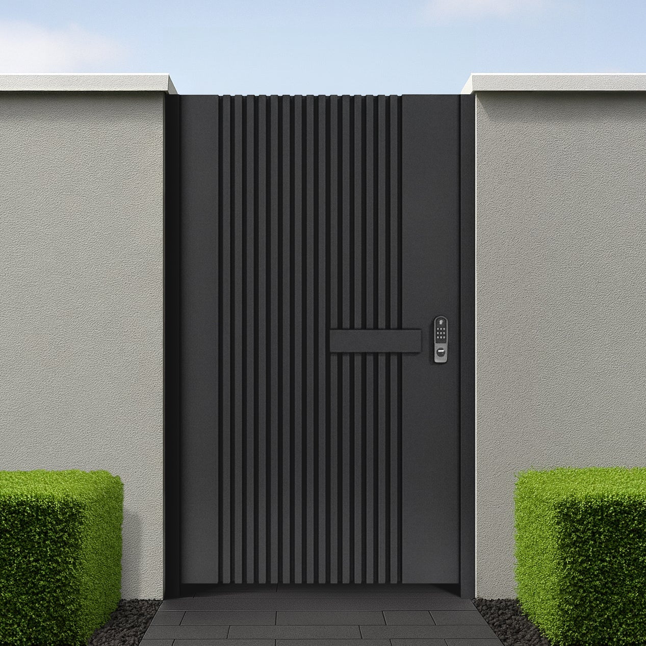 Aluminium Linea Pedestrian Gate