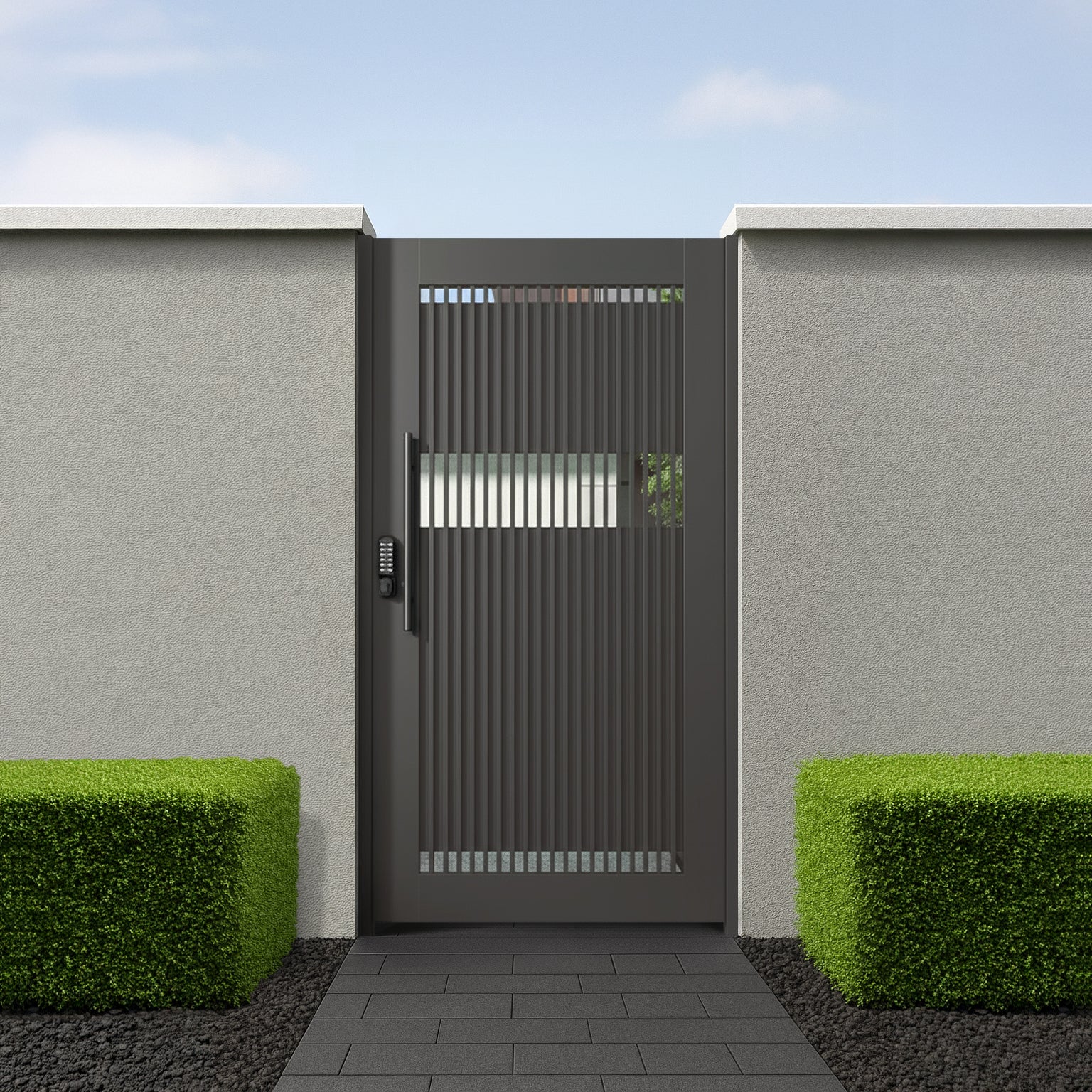 Aluminium Axis Pedestrian Gate