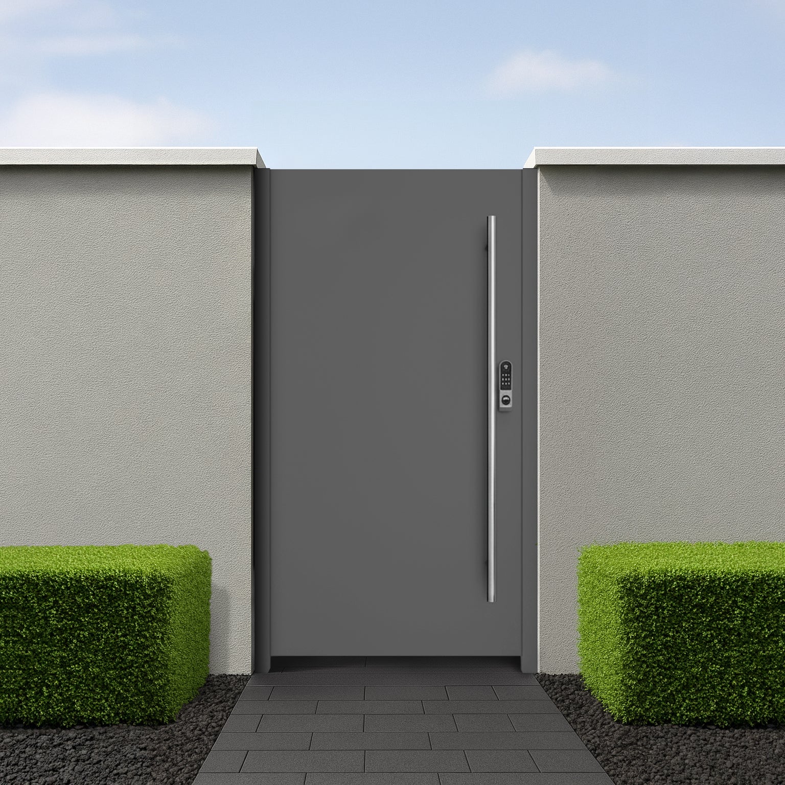 Aluminium Linea Pedestrian Gate