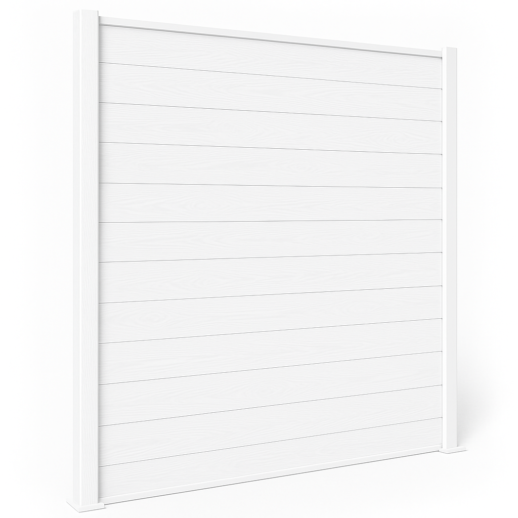 Traditional Grain Effect Composite Fencing