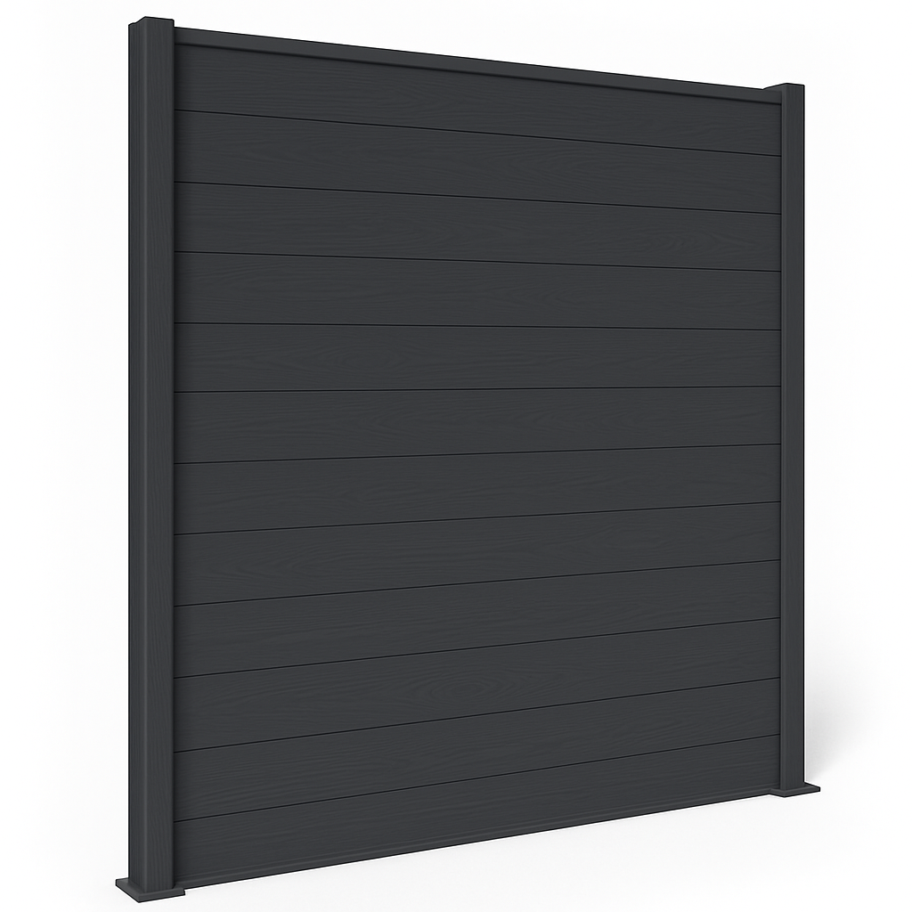 Traditional Grain Effect Composite Fencing